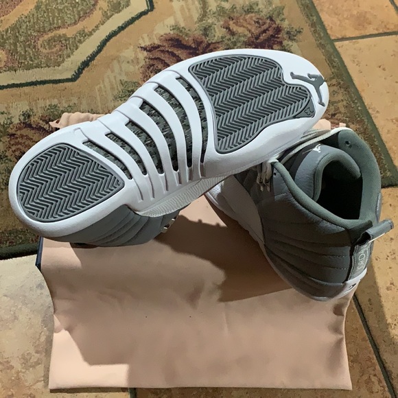 Air Jordan 12 Men’s Retro Stealth Shoes (Premium) - Picture 8 of 11